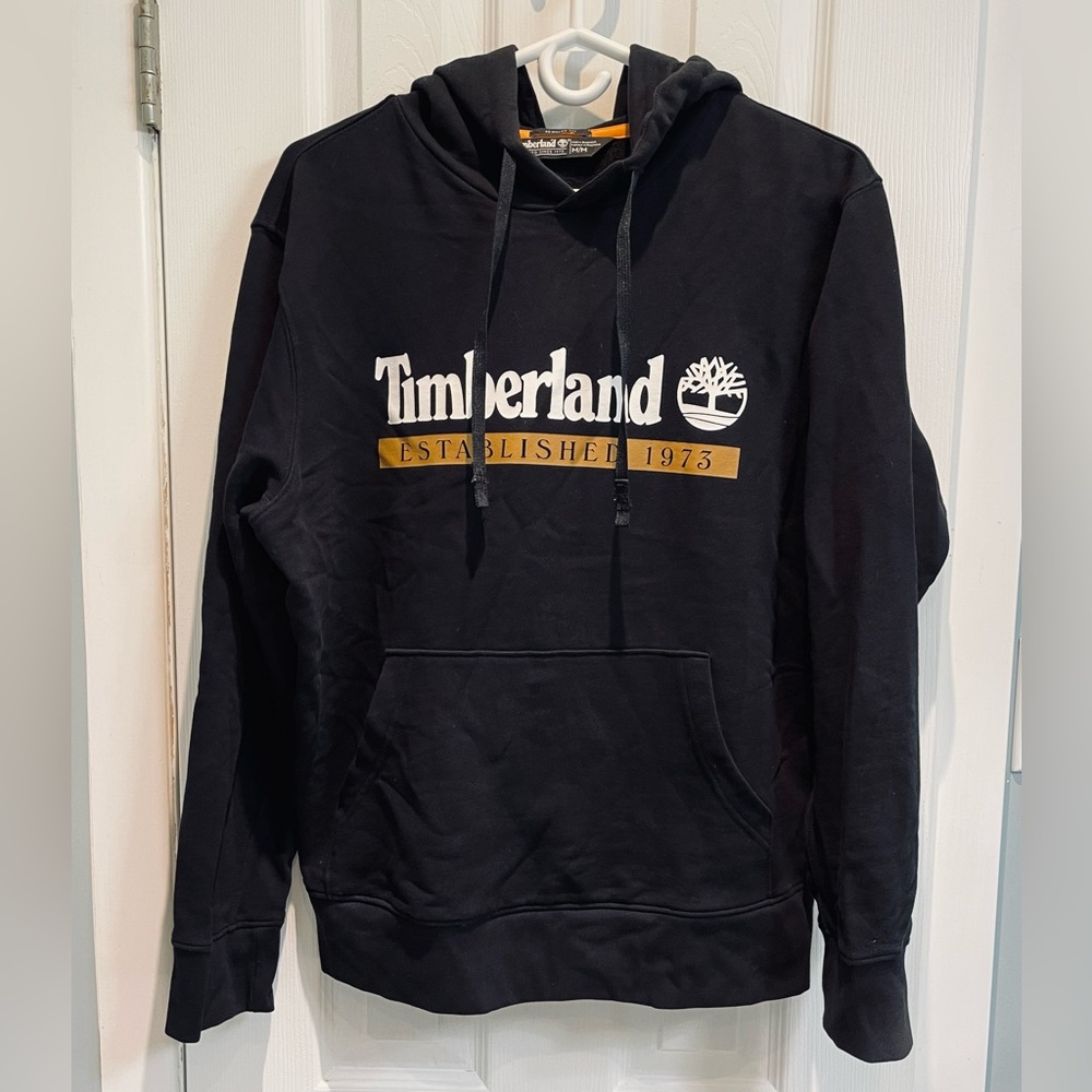 Timberland Established 1973 Black Men’s Medium Pullover Hoodie